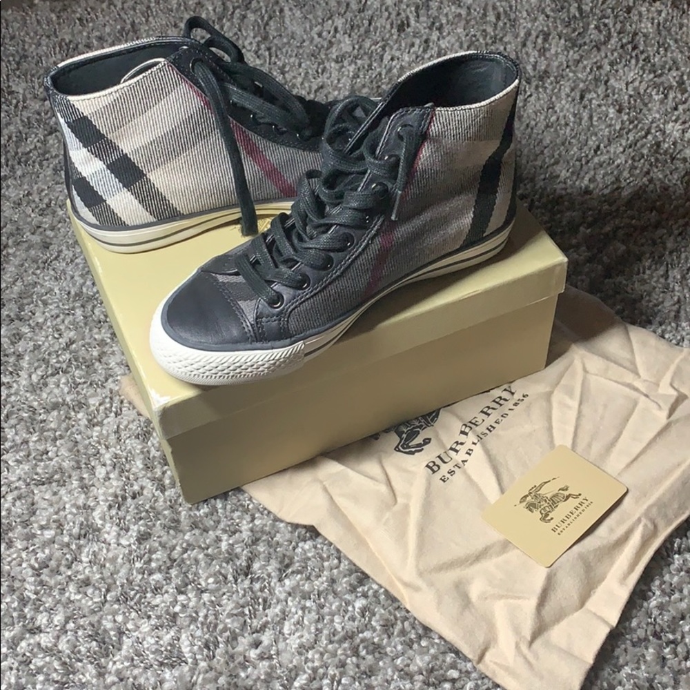 Burberry Hightop Sneakers